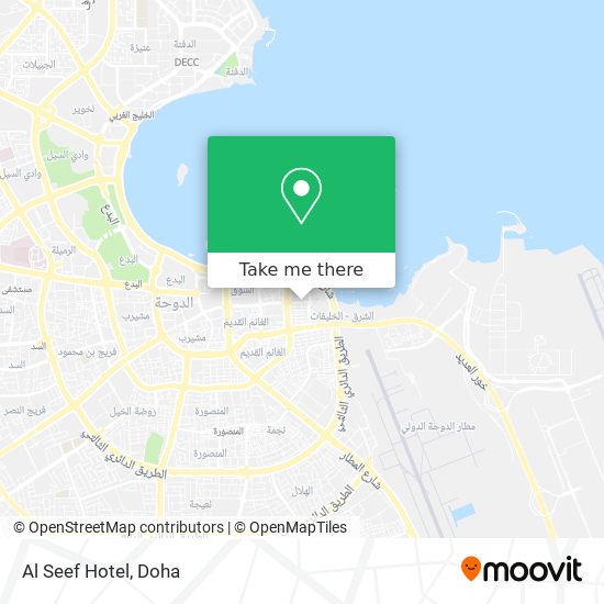 Al Seef Hotel map