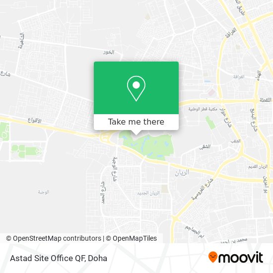 Astad Site Office QF map