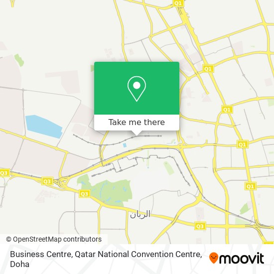 Business Centre, Qatar National Convention Centre map