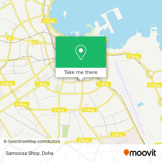 Samoosa Shop map