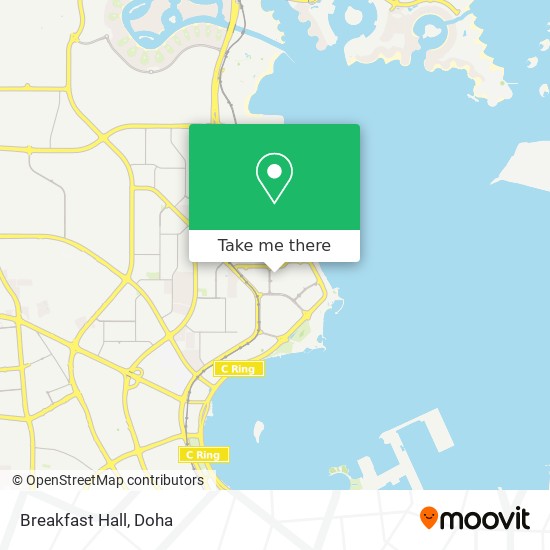 Breakfast Hall map