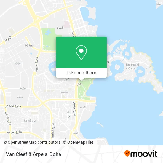 Van Cleef & Arpels map