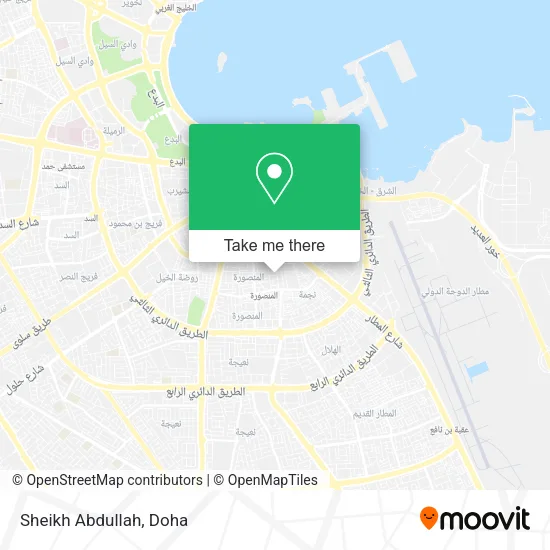Sheikh Abdullah map