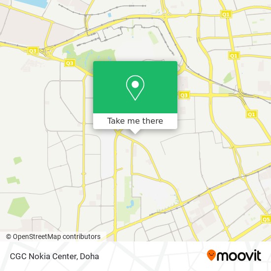 CGC Nokia Center map