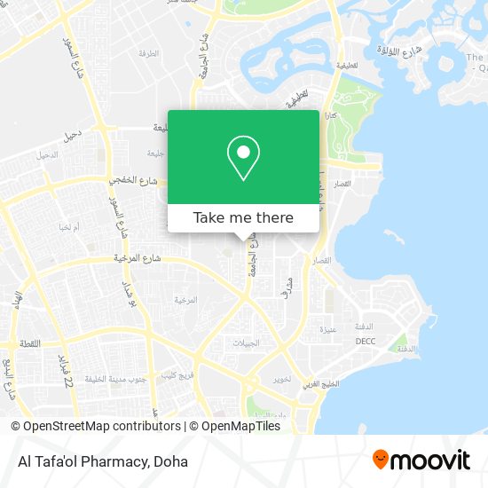 Al Tafa'ol Pharmacy map