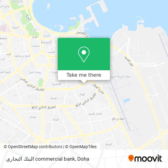 البنك التجاري commercial bank map