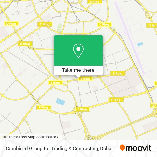 Combined Group for Trading & Contracting map