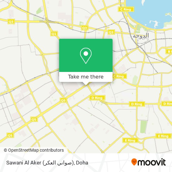 Sawani Al Aker (صواني العكر) map