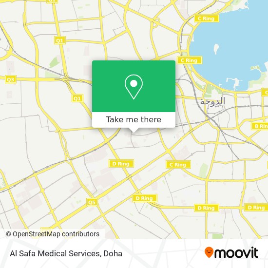 Al Safa Medical Services map