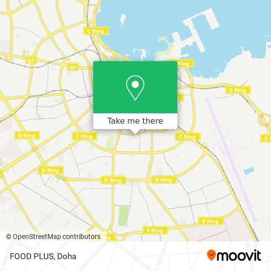 FOOD PLUS map