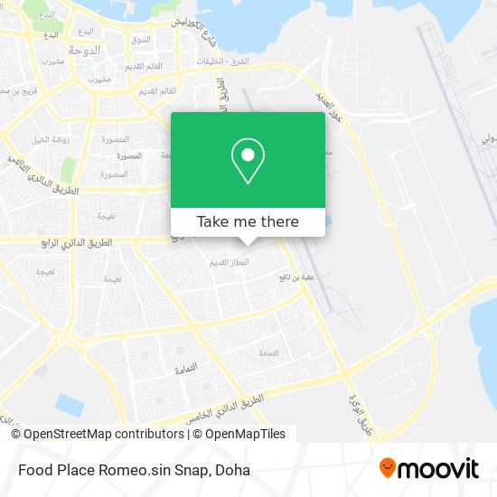 Food Place Romeo.sin Snap map