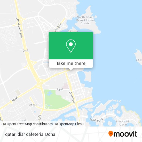 qatari diar cafeteria map