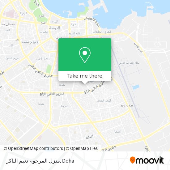 منزل المرحوم نعيم الباكر map