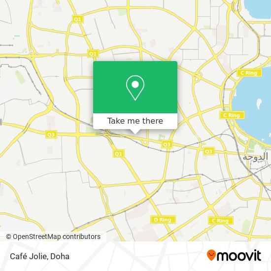 Café Jolie map