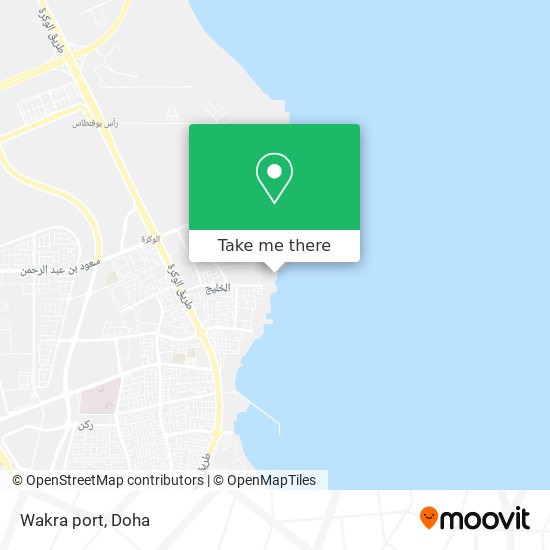 Wakra port map