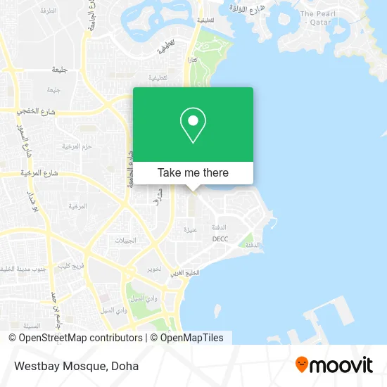 Westbay Mosque map