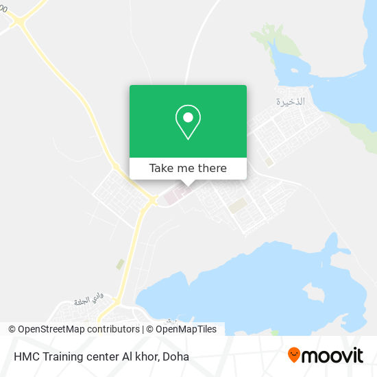 HMC Training center Al khor map