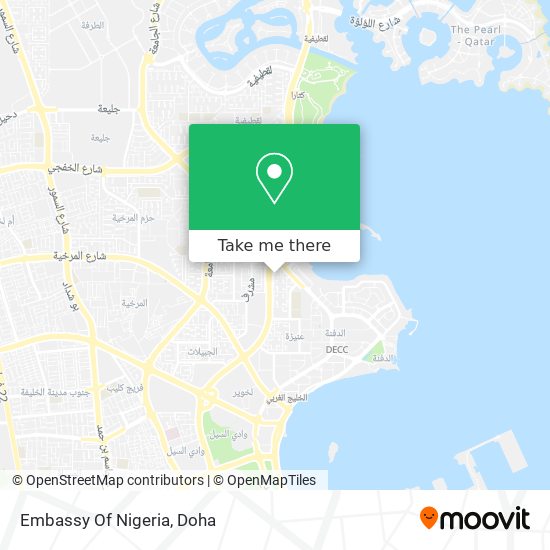 Embassy Of Nigeria map