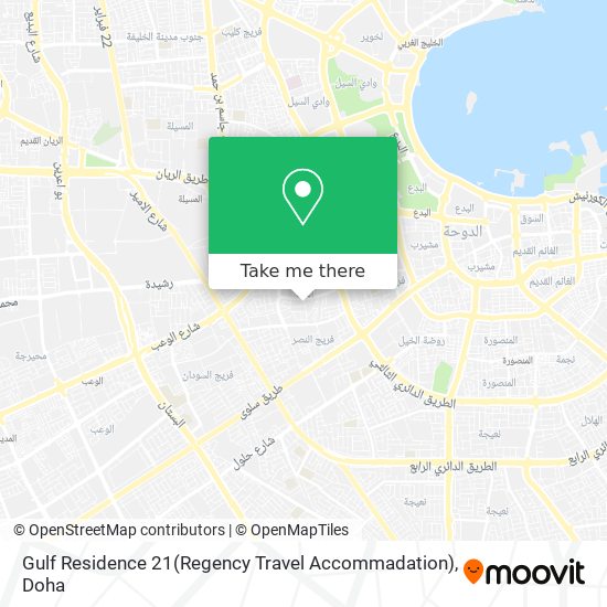 Gulf Residence 21(Regency Travel Accommadation) map