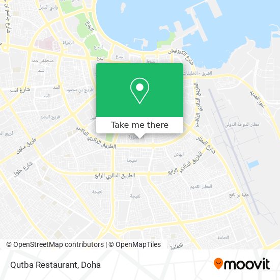 Qutba Restaurant map