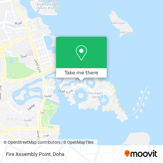 Fire Assembly Point map