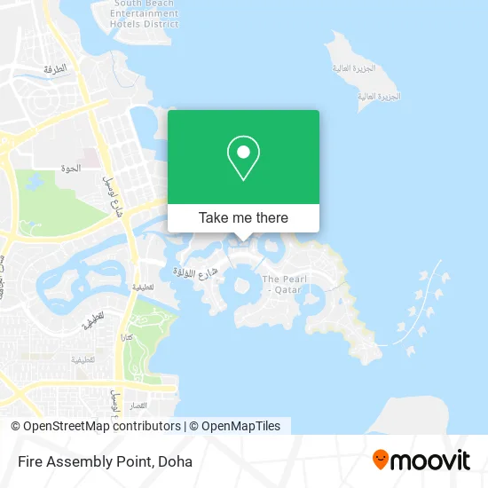 Fire Assembly Point map