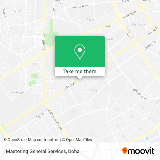 Mastering General Services map