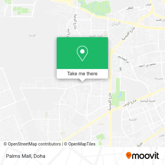 Palms Mall map