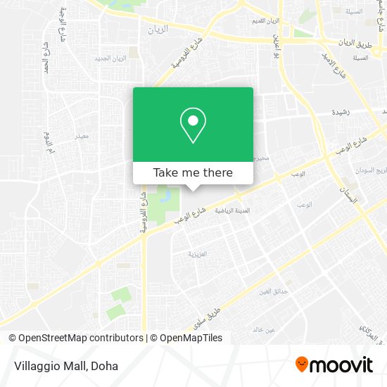 Villaggio Mall map