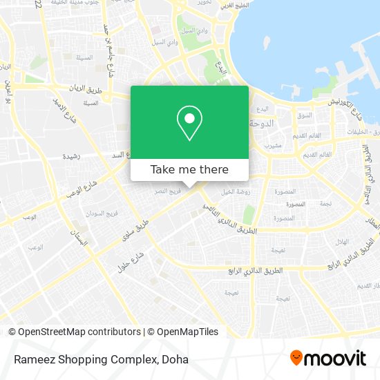 Rameez Shopping Complex map