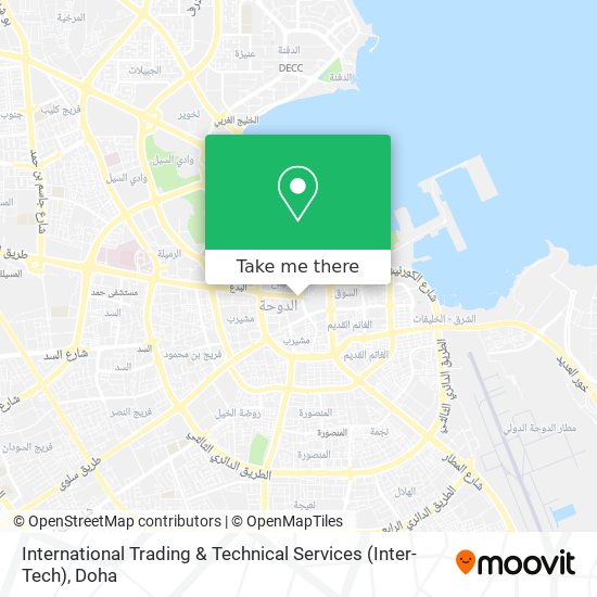 International Trading & Technical Services (Inter-Tech) map