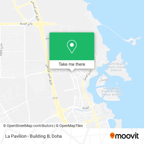 La Pavilion - Building B map