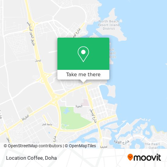Location Coffee map