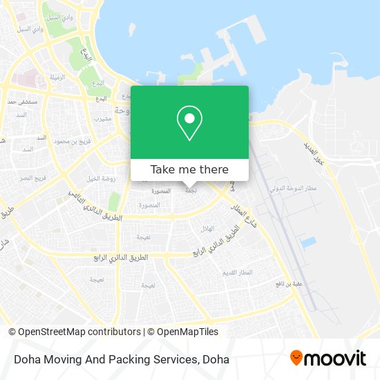 Doha Moving And Packing Services map