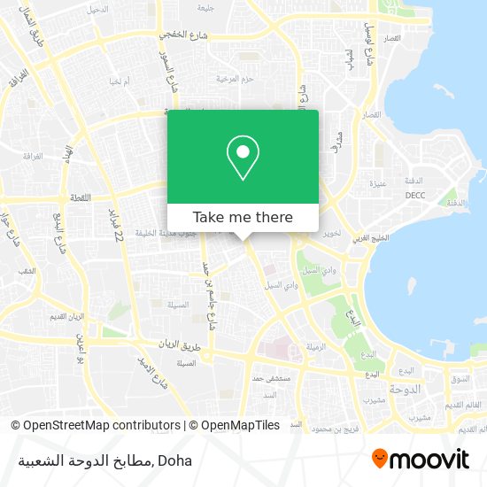 مطابخ الدوحة الشعبية map