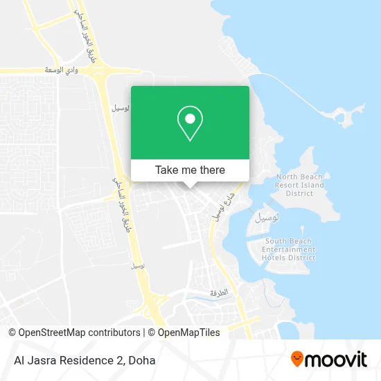 Al Jasra Residence 2 map