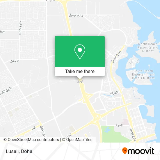 Lusail map