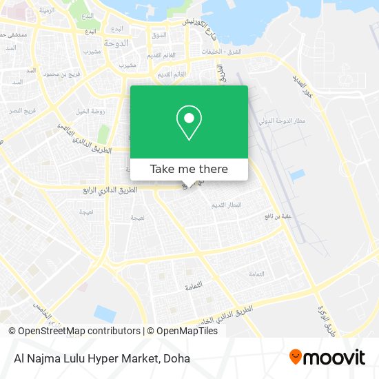 Al Najma Lulu Hyper Market map