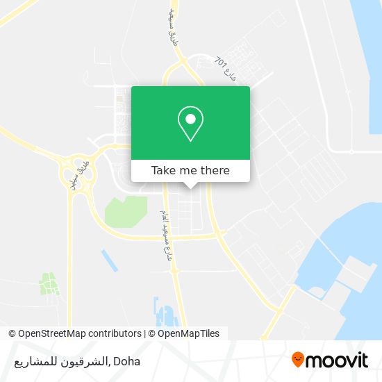 الشرقيون للمشاريع map