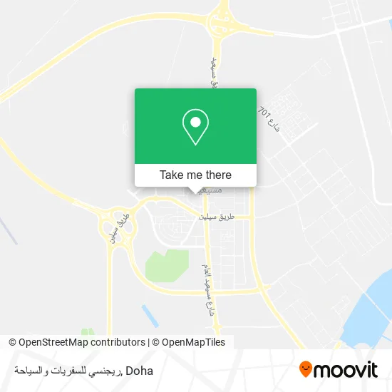 ريجنسي للسفريات والسياحة map