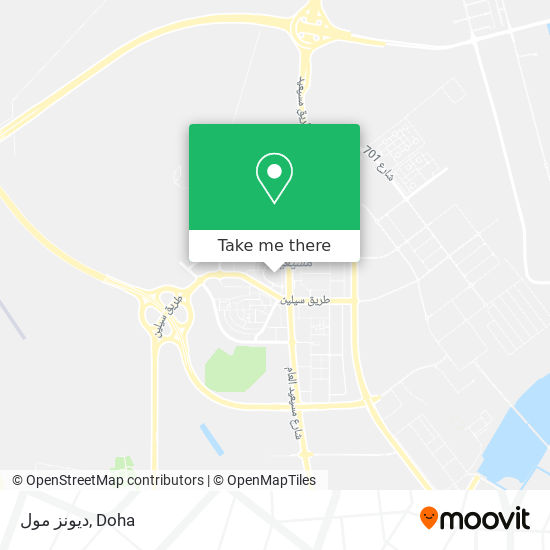 ديونز مول map