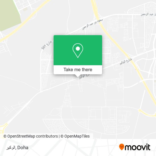 الوكير map
