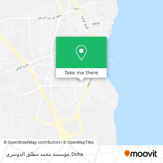 مؤسسة محمد مطلق الدوسري map