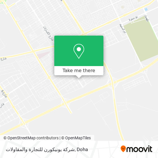 شركة يونيكورن للتجارة والمقاولات map