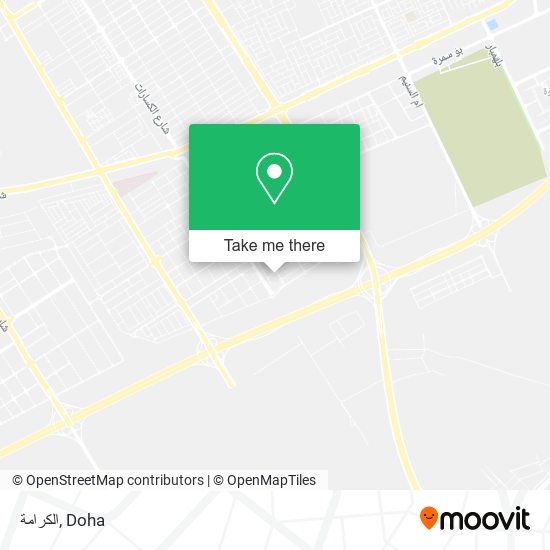 الكرامة map
