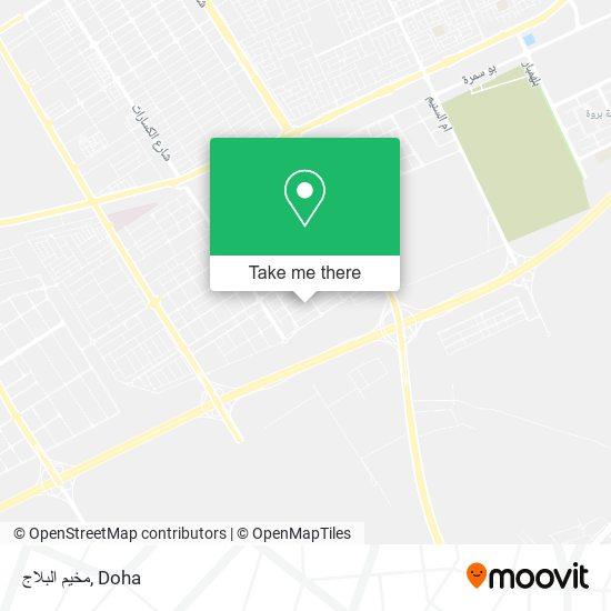 مخيم البلاج map