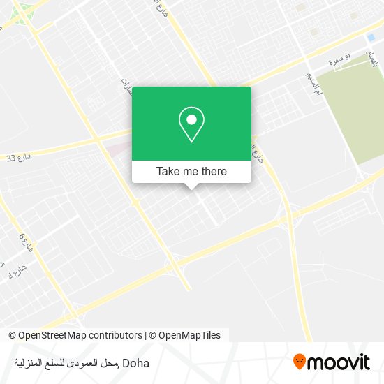 محل العمودى للسلع المنزلية map