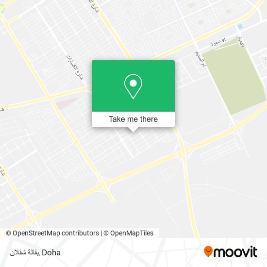 بقالة شقلان map