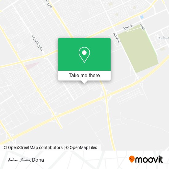 معسكر ساسكو map