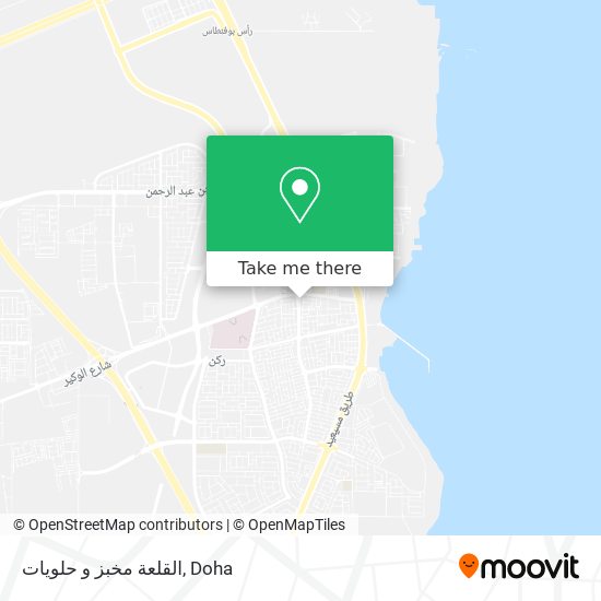 القلعة مخبز و حلويات map